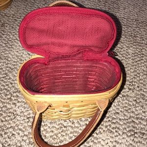 Collectible longaberger basket